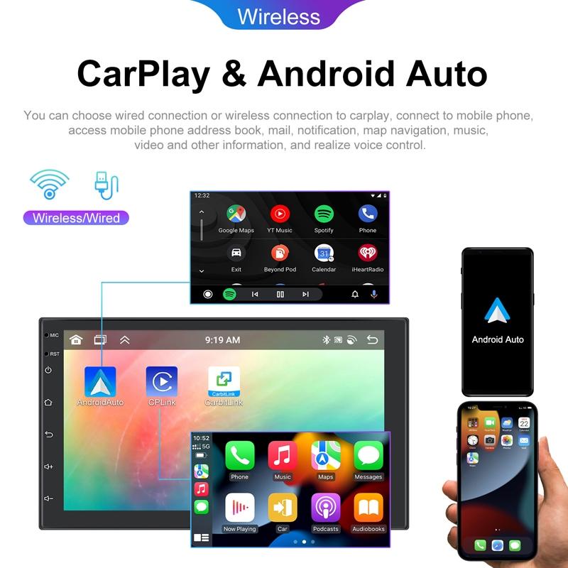 Universal Wireless Carplay Car Navigation Center - 13.0 Monitor - Standard 9Inch 4