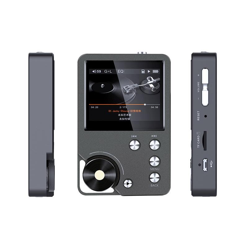 Lossless Dsd256 Music Player Silver Gray - With 64Gb Tf Card 14