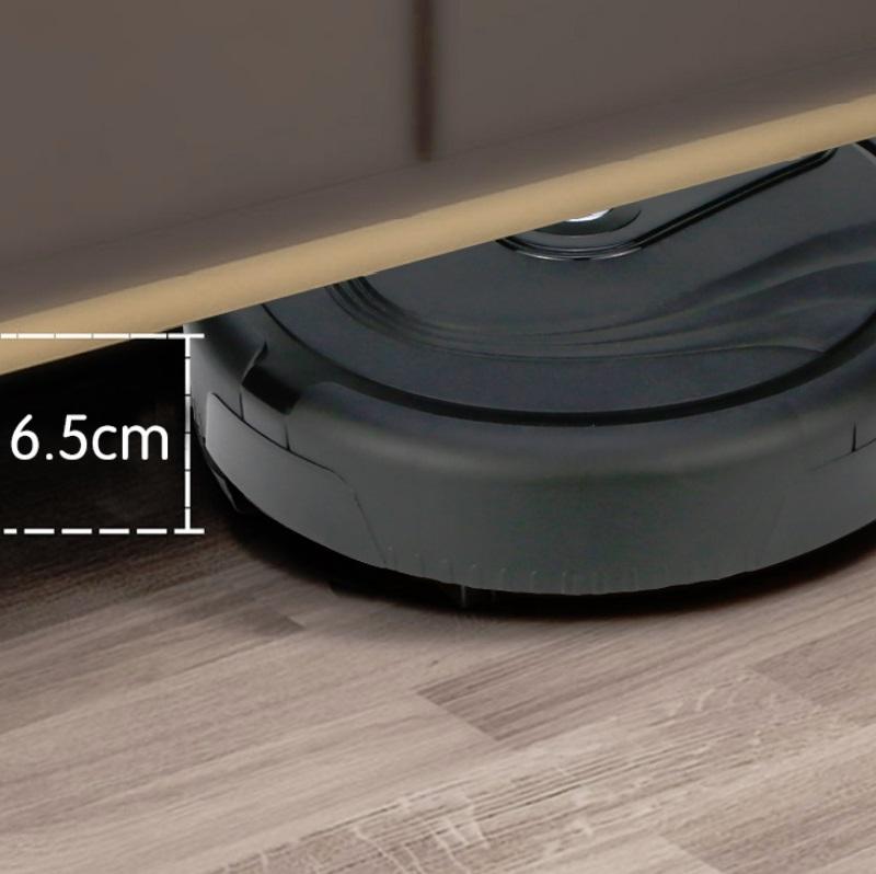 Efficient Household Hair Cleaner - Smart Sweeping Robot - Black 7