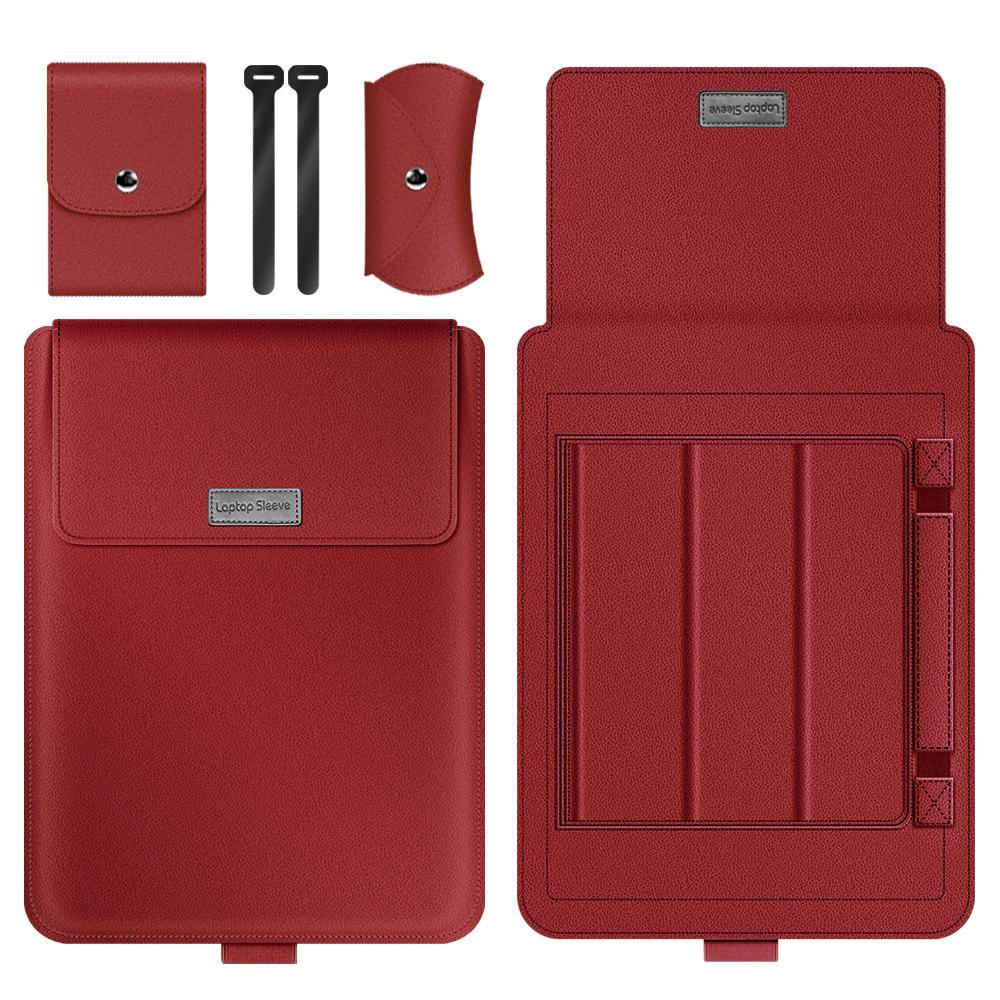 15 Inch 4-in-1 Computer Bracket Liner and Storage Bag - Green 14