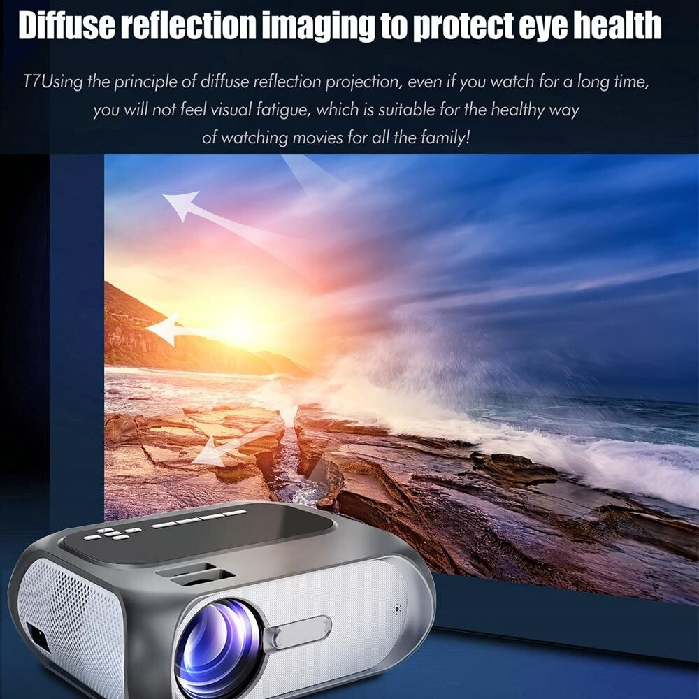 Portable Home Theater Projector - 200 Ansi Lumens - 1080P Hd - Basic Version 11
