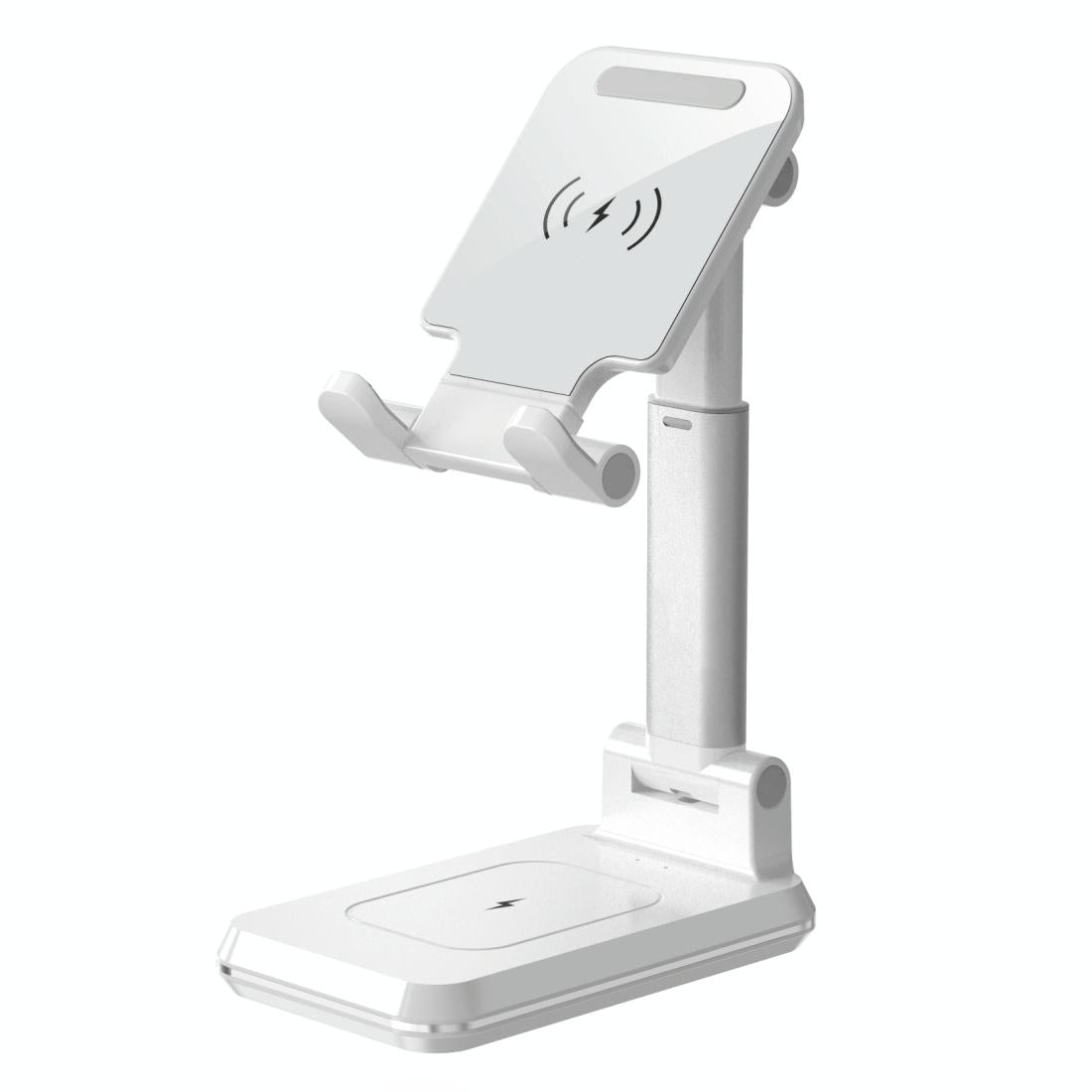 Portable 2 In 1 Wireless Charging Stand Double Charge - Black 3
