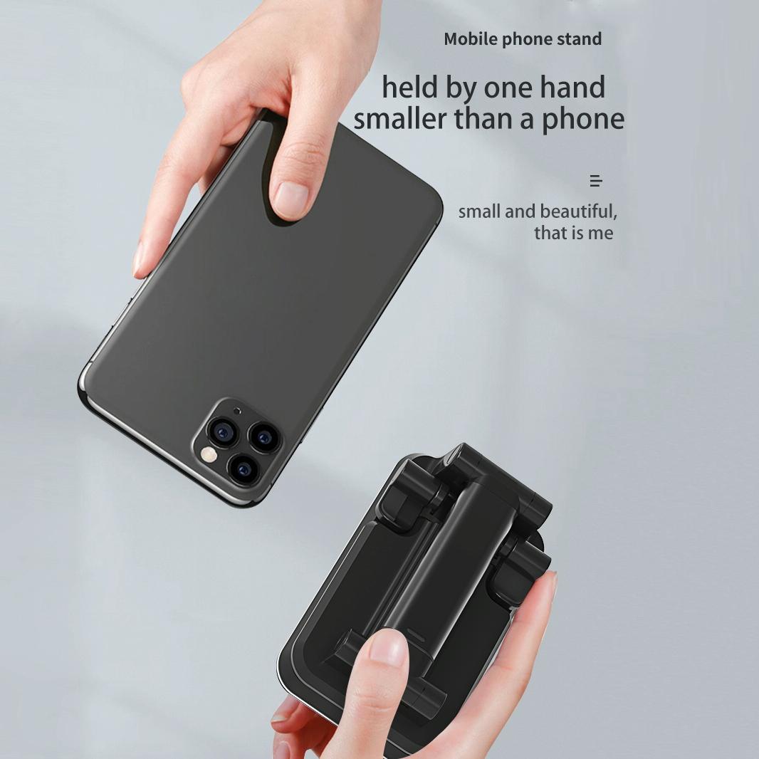 Portable 2 In 1 Wireless Charging Stand Double Charge - Black 6