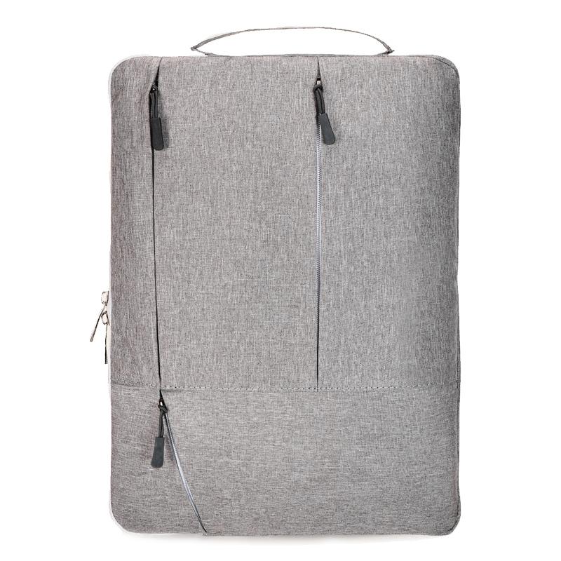 Portable Laptop Handbag - Fits 15.6-17 Inch - Casual Design - Grey 3