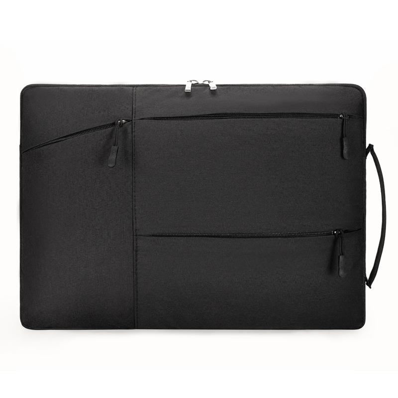 Portable Laptop Handbag - Fits 15.6-17 Inch - Casual Design - Grey 11