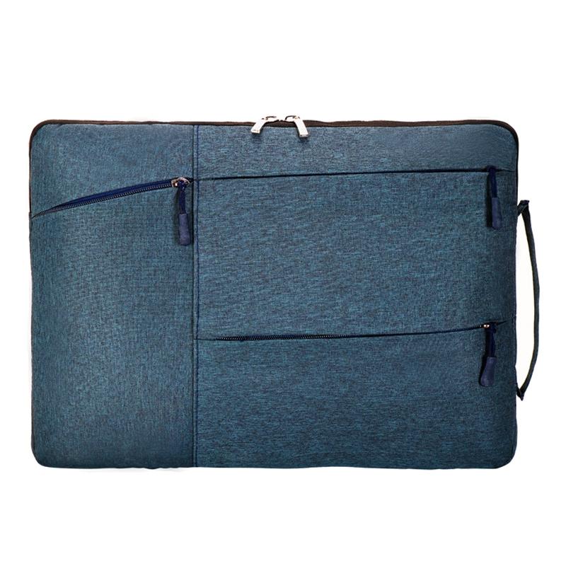 Portable Laptop Handbag - Fits 15.6-17 Inch - Casual Design - Grey 13