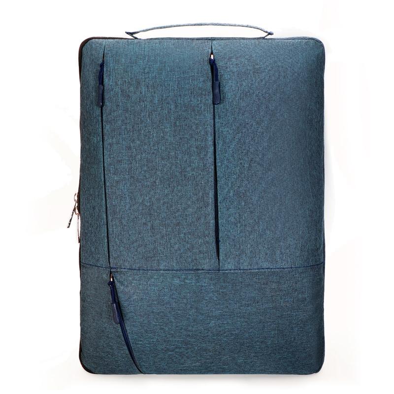 Portable Laptop Handbag - Fits 15.6-17 Inch - Casual Design - Grey 14