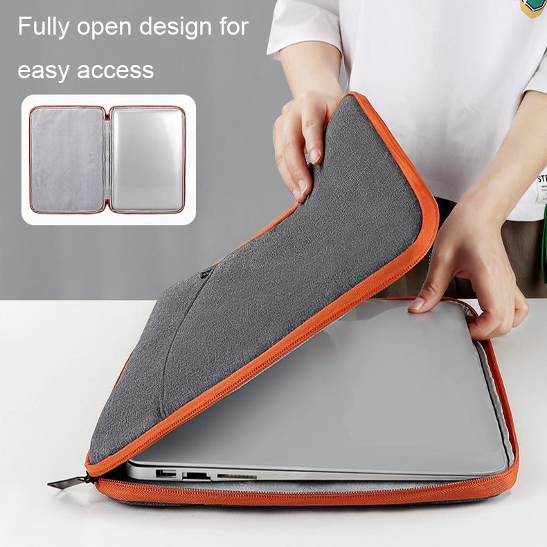 Waterproof Portable Laptop Case - 15.6 Inches - Dark Gray 4