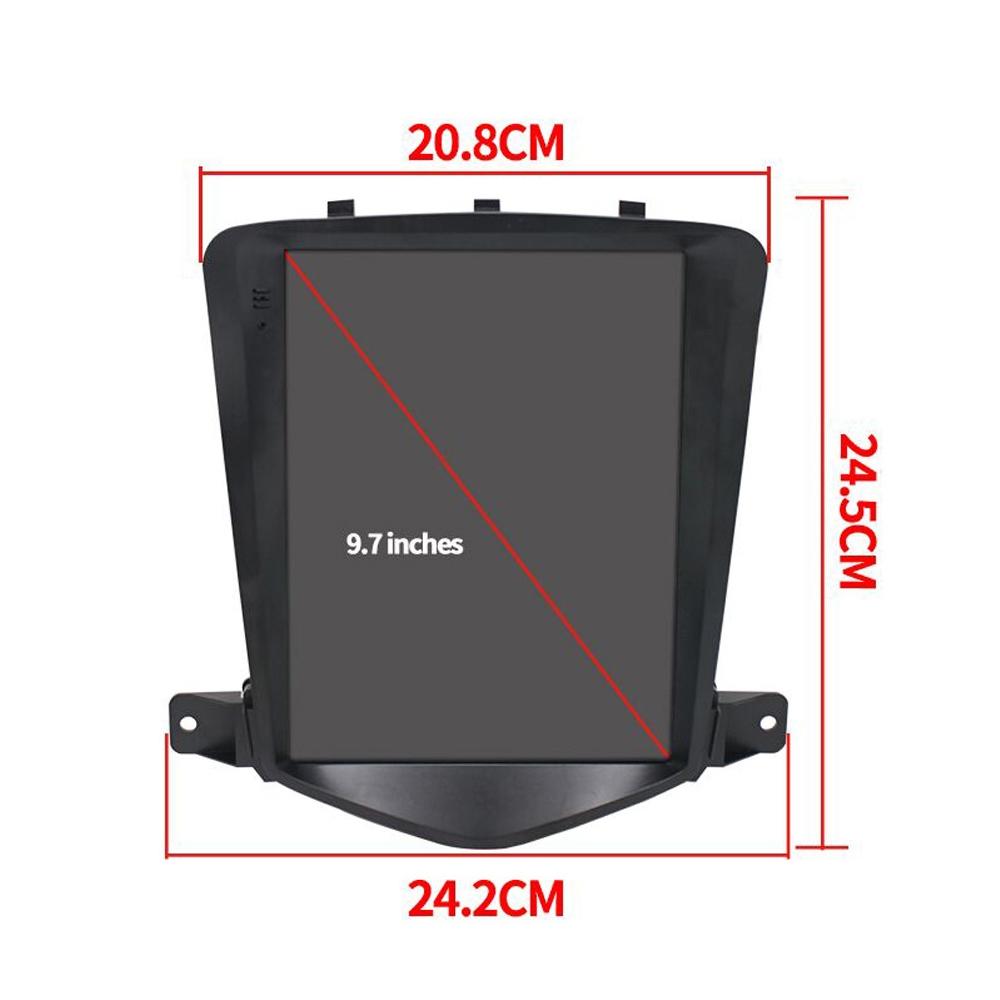 9.7 Inch Navigation For Chevy Cruze - Standard + 8 Cam - 1 + 16G 4