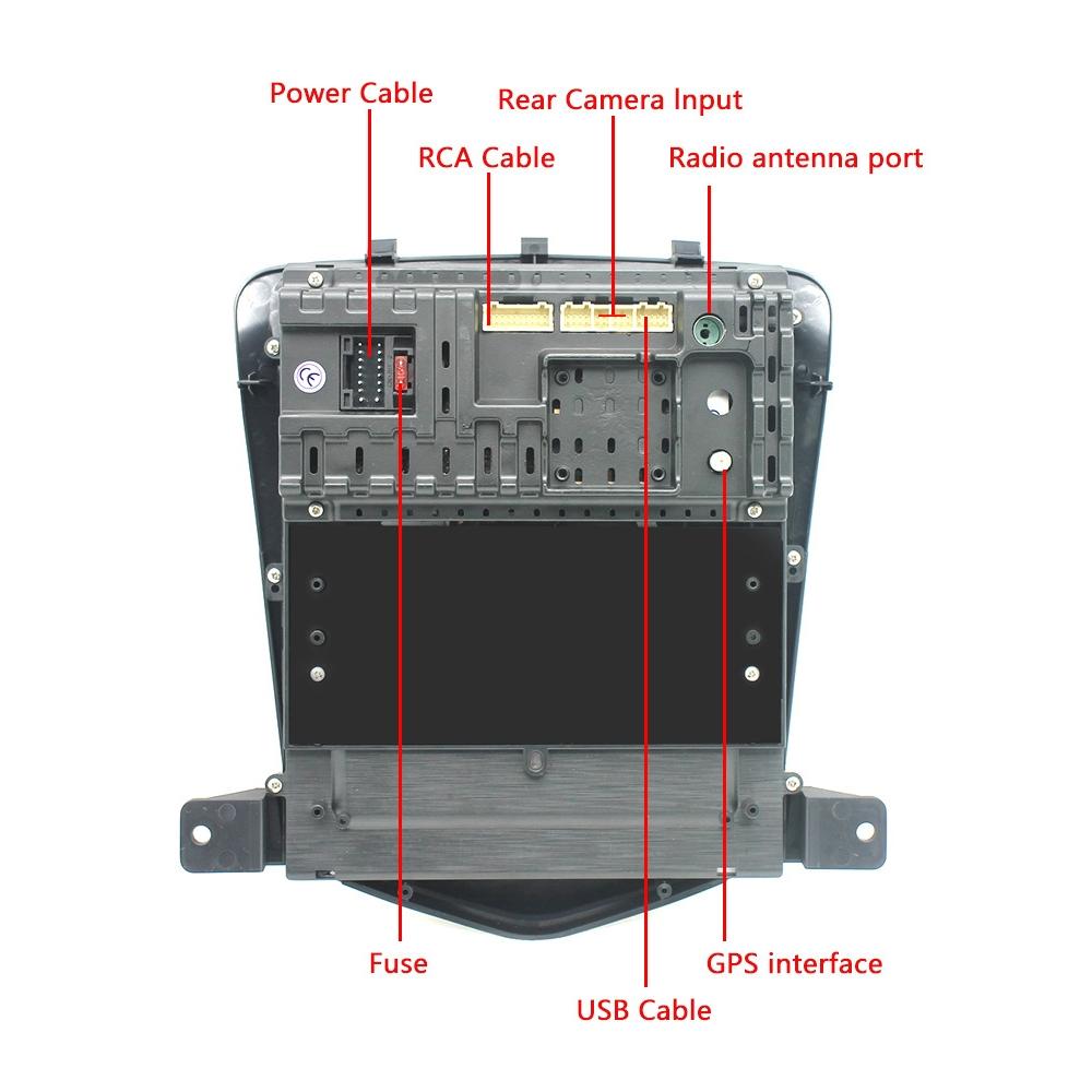 9.7 Inch Navigation For Chevy Cruze - Standard + 8 Cam - 1 + 16G 5
