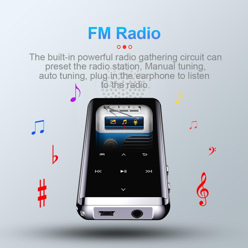 1.8 Inch Touch Lcd Hifi Mp3 Player 16Gb Memory - With Bluetooth - 16Gb 7