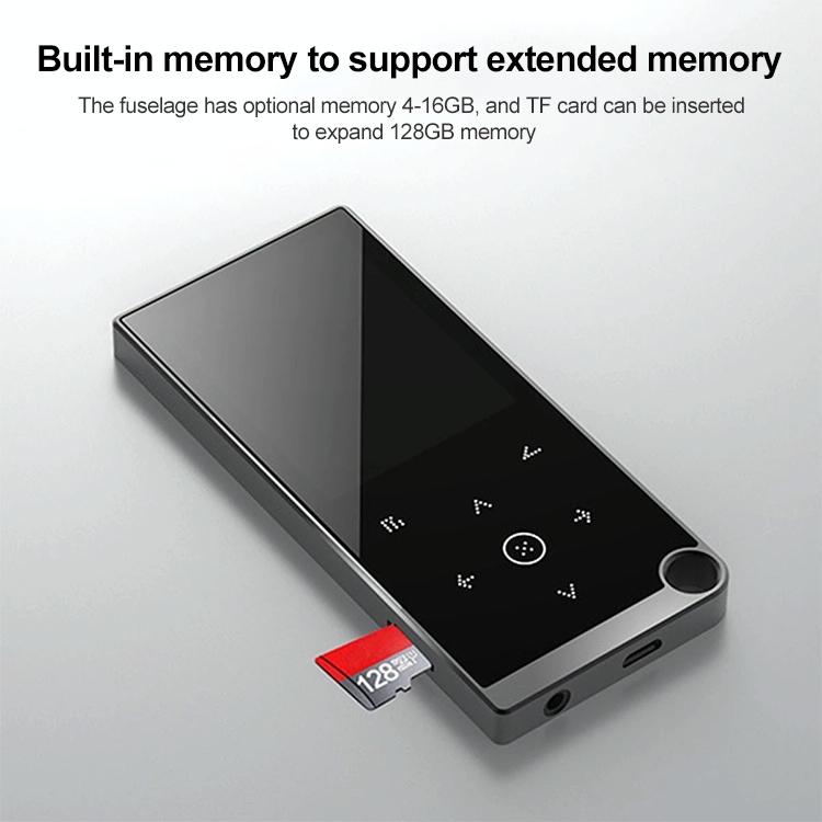 2.4 Inch Touch Mp4 / Mp3 Player 16Gb Memory E Book / Alarm / Timer No Bluetooth - Red 11