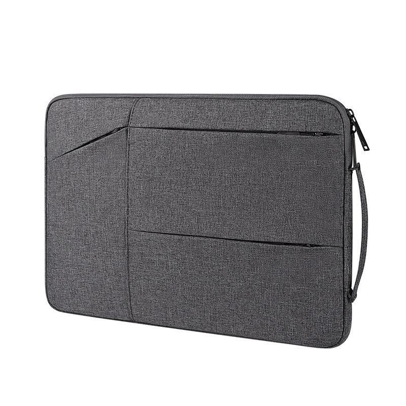 Waterproof Laptop Handbag - 15.6 Inches Shock-absorbing & Large-capacity - Grey 8