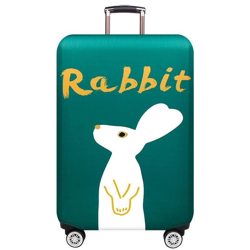 Protective Cover for Trolley Luggage - Durable and Dustproof - Large Size - Rabbit - L 9