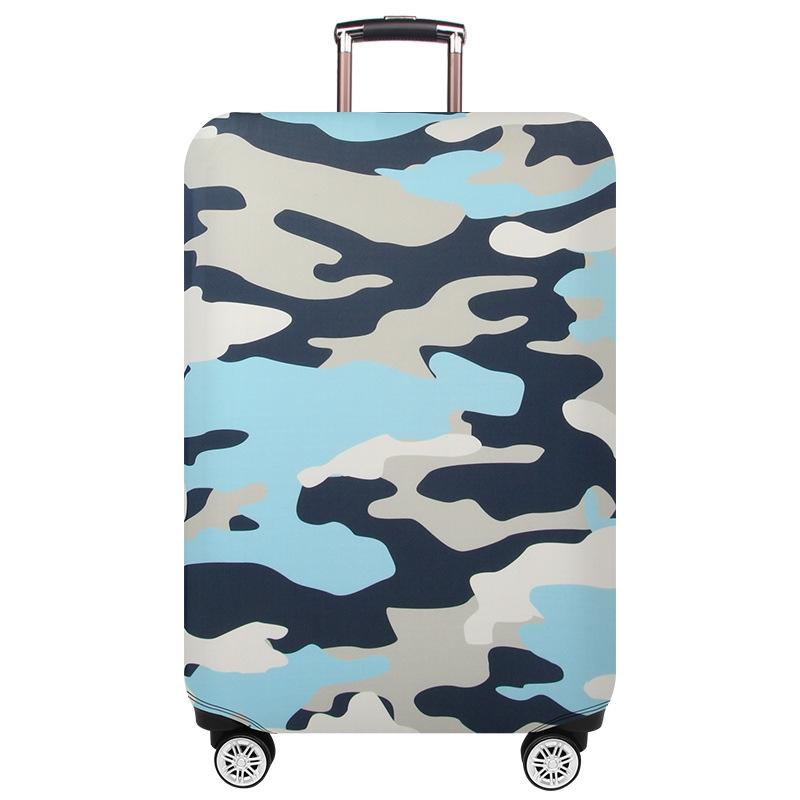 Travel Trolley Suitcase Cover Durable & Dustproof Size L - Camouflage 1 7