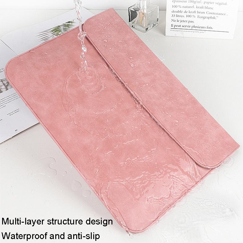 13.3 / 14 Inch Slim Tablet Case with Magnetic Suction for Laptops - Black 6
