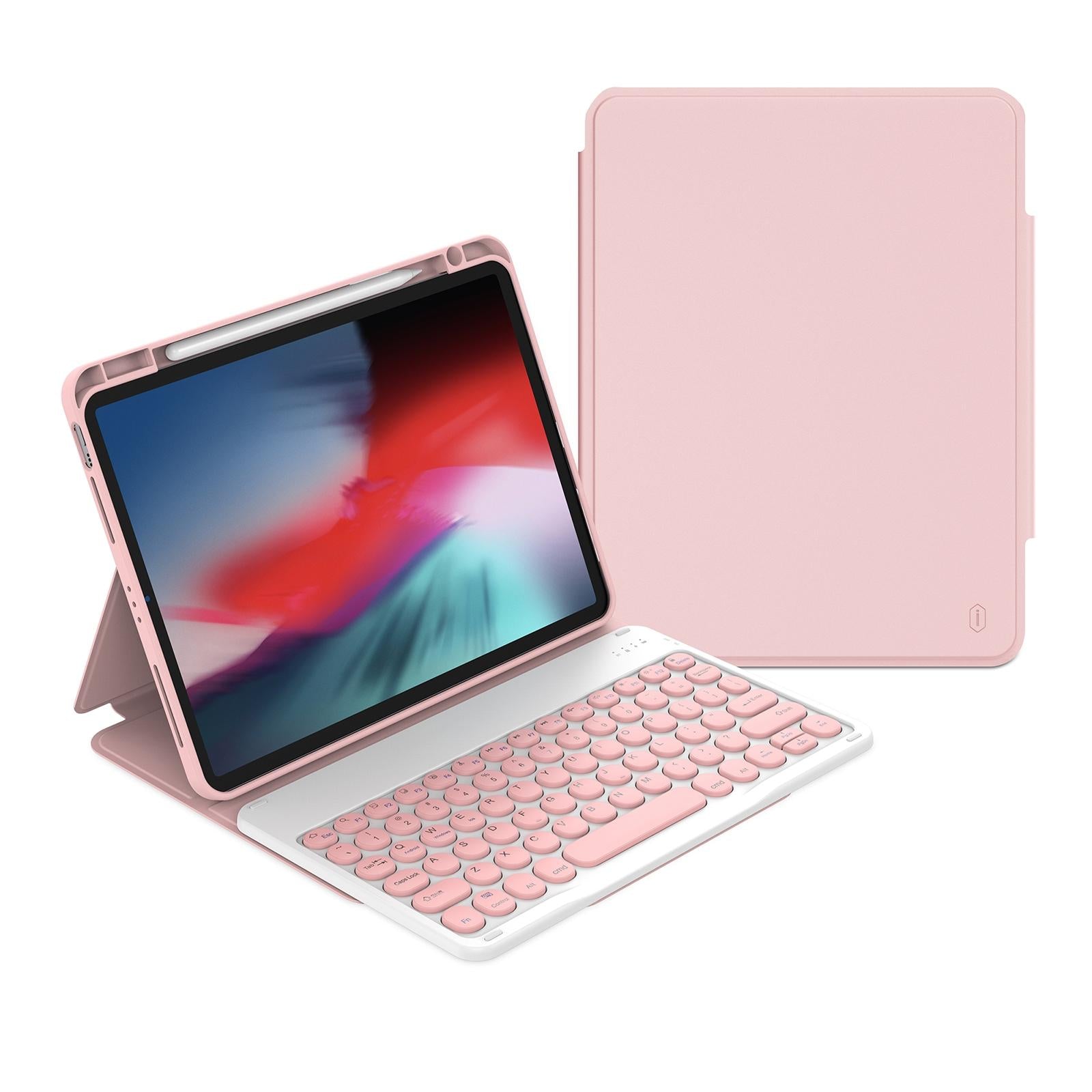 Detachable Keyboard Tablet Case With Magnetic Skin Feel - Black 14
