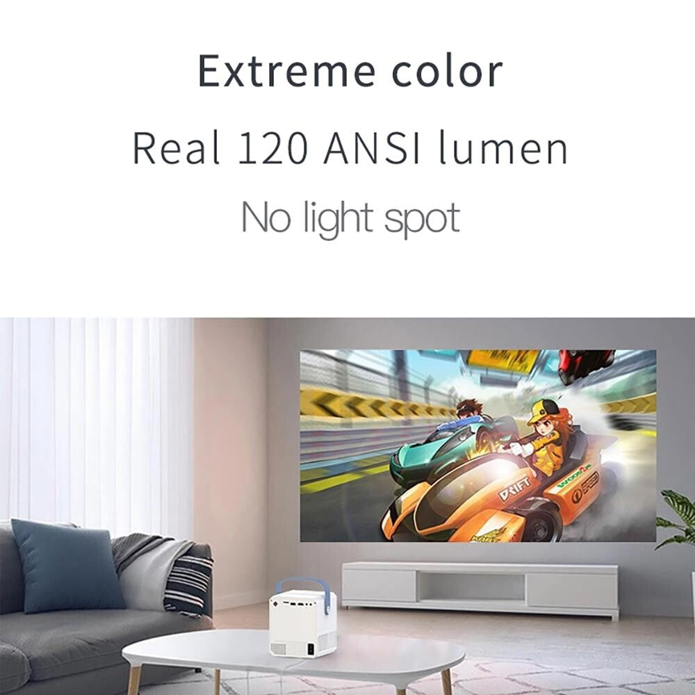 Intelligent Portable 4K Hd Projector - E300 5