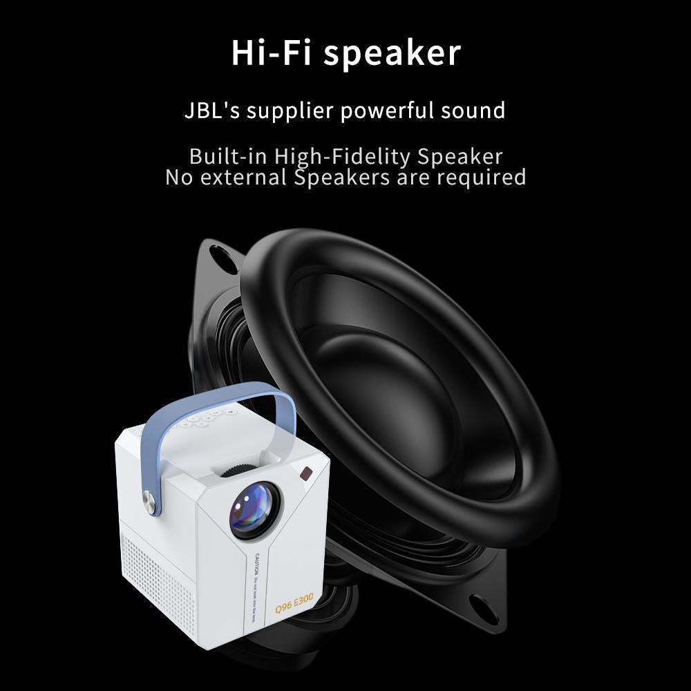 Intelligent Portable 4K Hd Projector - E300 6