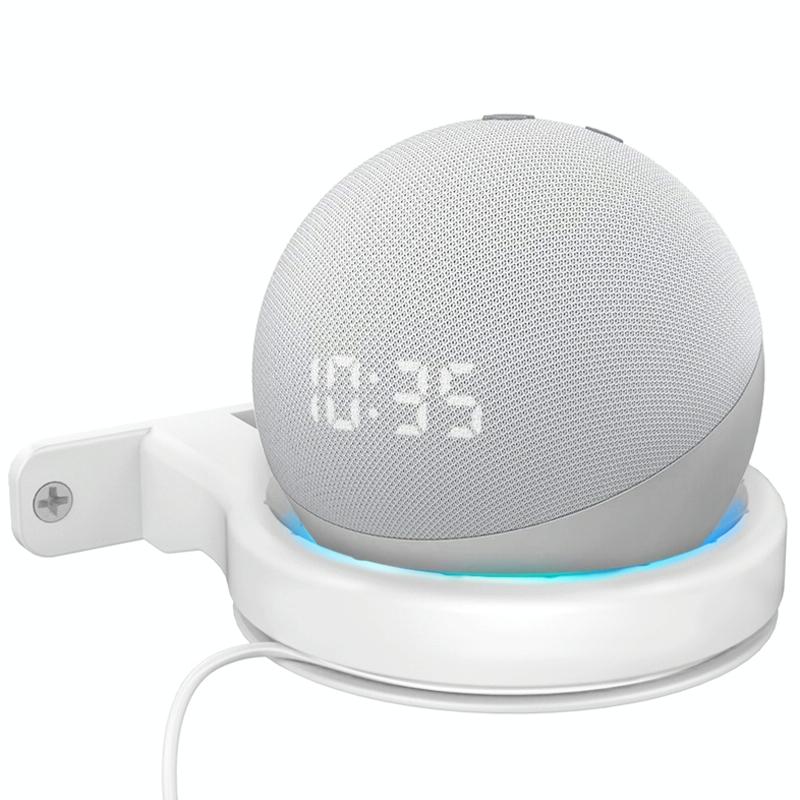 Ahastyle Wall Storage Stand - Compact and Versatile - White - For Apple Homepod Mini