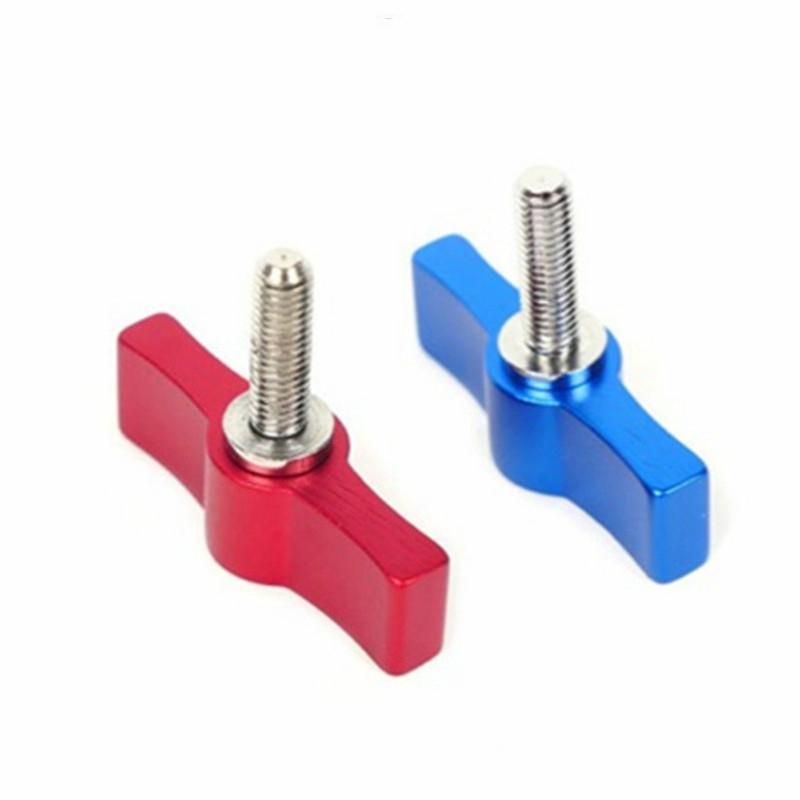 10pcs T-shaped Multi-directional Screw with M6 Aluminum Alloy Handle - Red 3
