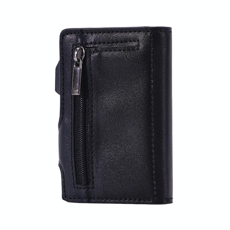 Crazy Horse Pu Card Bag - Anti Magnetic - Fy2405-C