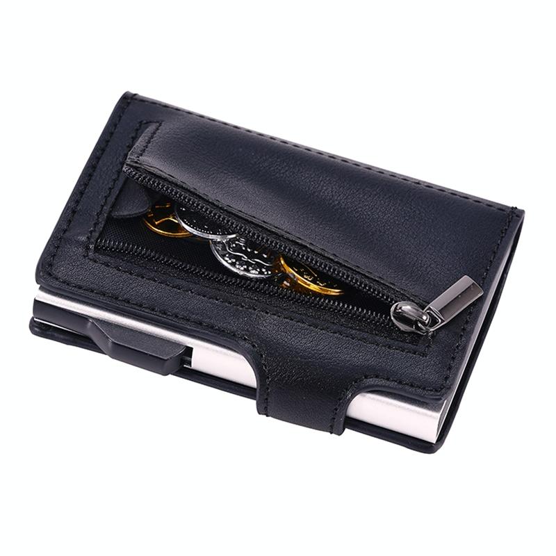 Crazy Horse Pu Card Bag - Anti Magnetic - Fy2405-C 7