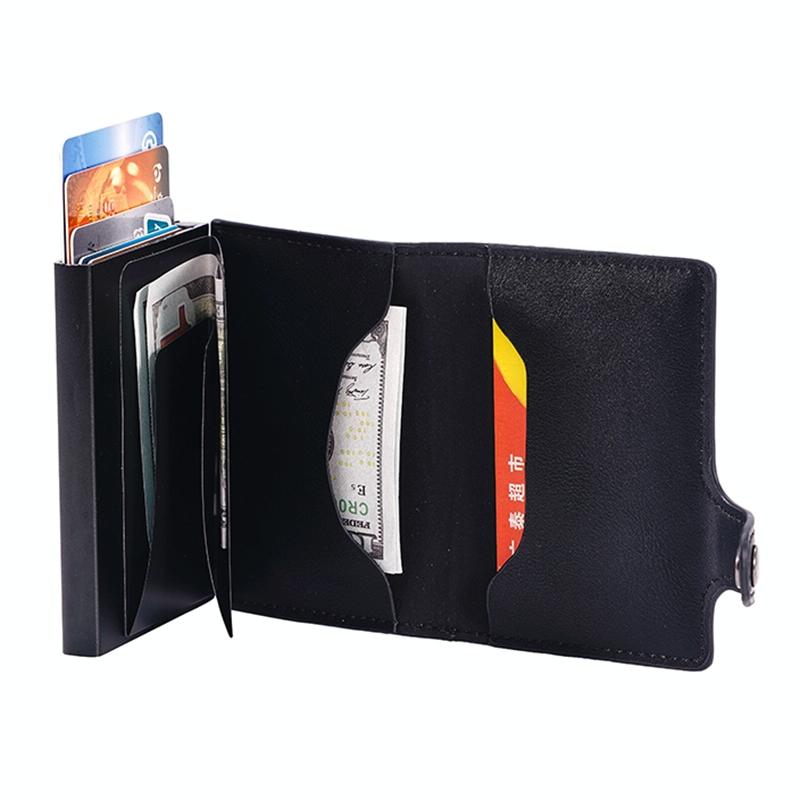 Crazy Horse Pu Card Bag - Anti Magnetic - Fy2405-C 13