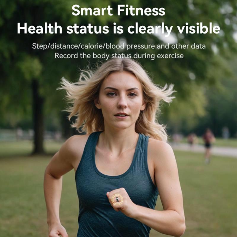 Smart Health Ring Temp Heart Rate Bp Reminder - 63Mm 7