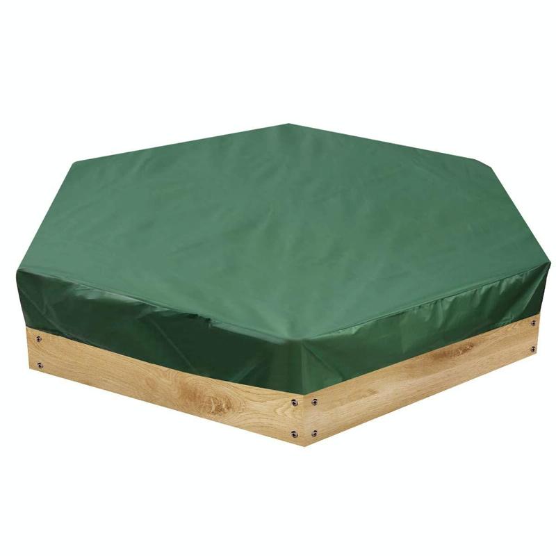 Waterproof Hexagonal Toy Cover - Uv & Dust-proof - 140x110cm - Green