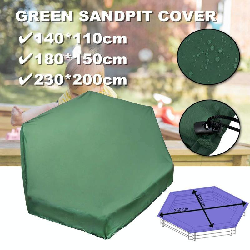 Waterproof Hexagonal Toy Cover - Uv & Dust-proof - 140x110cm - Green 8