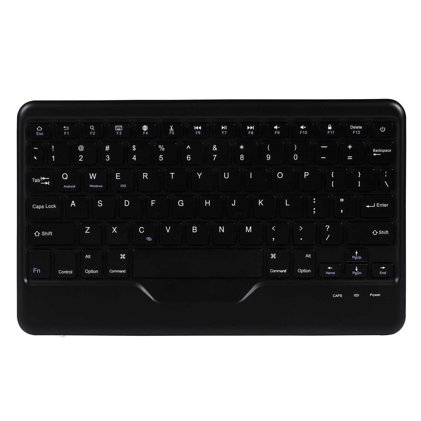 Bluetooth Keyboard Leather Case For Ipad Pro 11 With Triangle Holder & Pen Slot - Fits 2021 / 2020 / 2018 & Air 4 10.9 - Splittable - Black Diamond Pattern 8