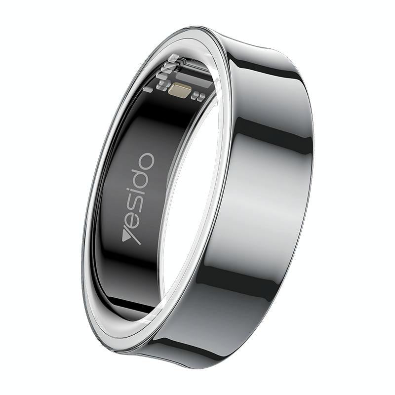 Smart Health Ring Temp Heart Rate Bp Reminder Black - 63Mm 14