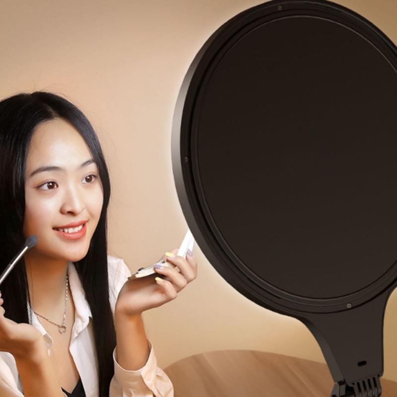 26cm Live Broadcast Beauty Light Bracket with Cooling Bracket - Medium Version Black 5