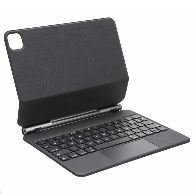 Bluetooth Keyboard Leather Case With Touch Pad - Bp129 - Black 9