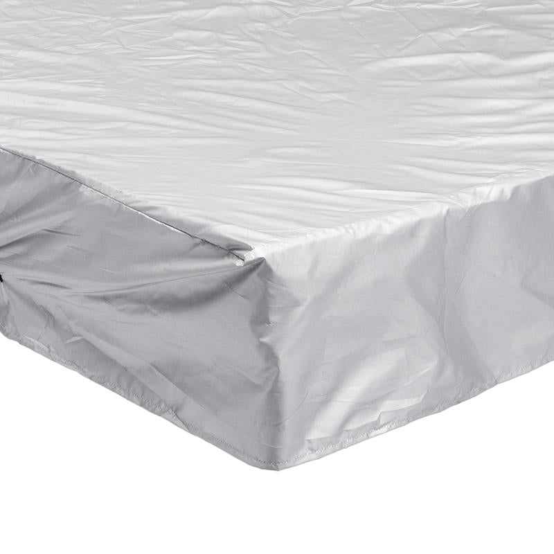 240x240x85cm Waterproof Dustproof Cover for Bathtub Pool Table & Chair - Protects from Falling Leaves - Black 5