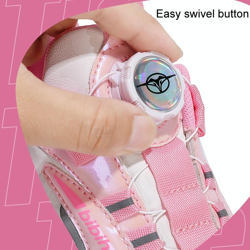 29 Size Children's Two-wheeled Roller Skating Shoes - Xf18 Black - 32 4