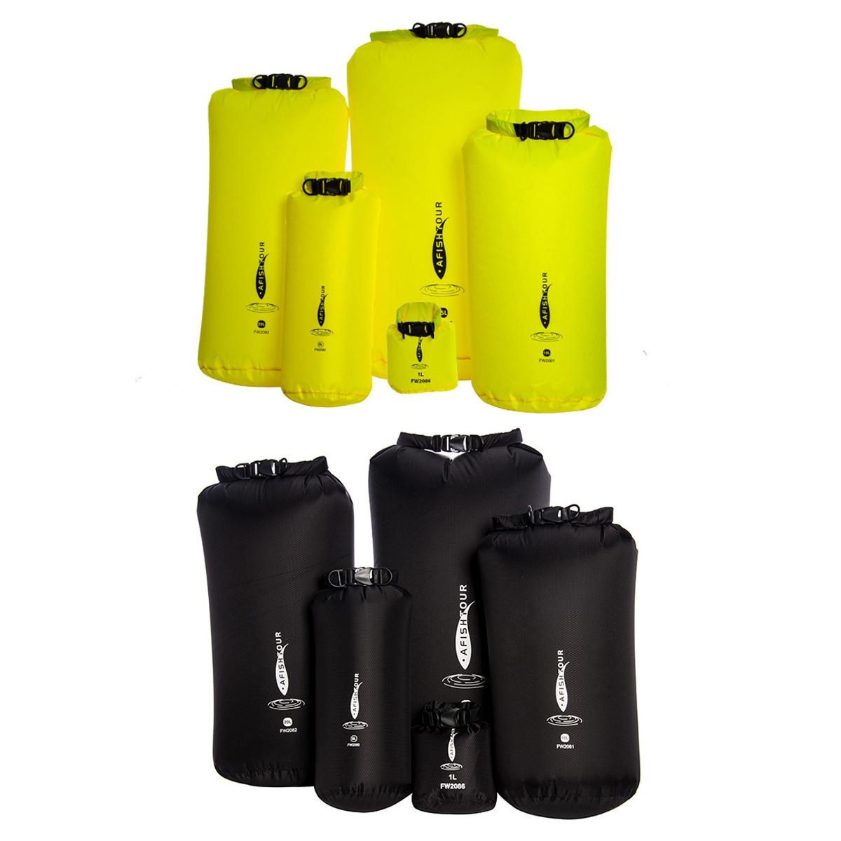 Waterproof Outdoor Storage Bag 20L Multi Function Light Thin Design Yellow 3