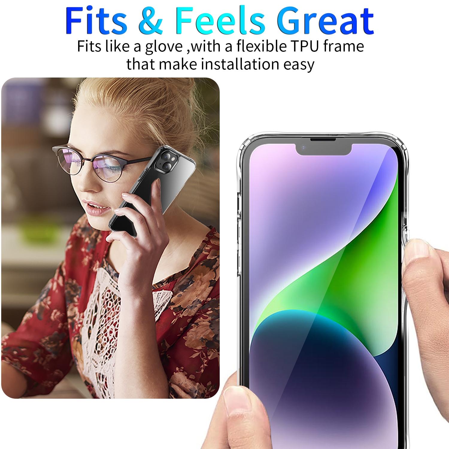 Acrylic Shockproof Phone Case for Iphone 15 5