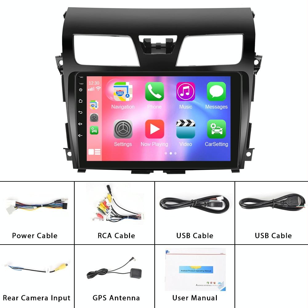 10.1 Inch Car Mp5 Player For Nissan Teana 13-16 - 4G 8 + 128G Reversing Video Screen - Standard