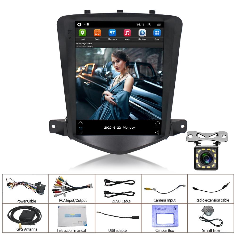 9.7 Inch Navigation System For Chevy Cruze + 12-Light Camera - 1 + 16G Standard + 12 Light Camera 3