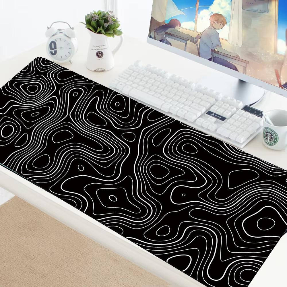 Abstract Gaming Mouse Pad 300 X 600 X 2Mm - Abstract Fluid 25 - 400X900X2Mm 5