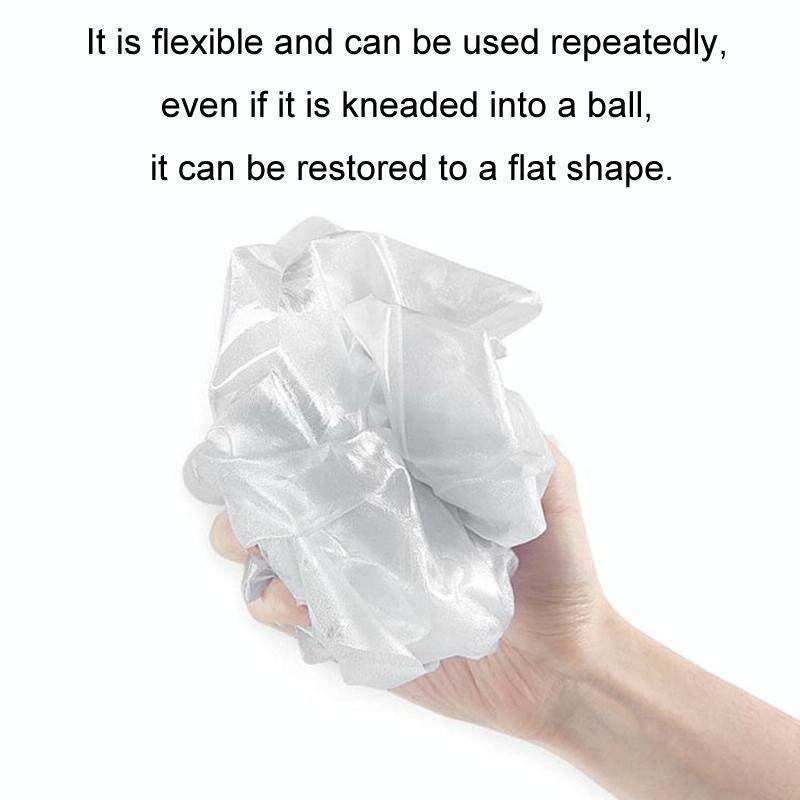 30cm Wide Electrostatic Frosted Window Film for Thermal Insulation - Glue-Free Pure Matte - 50Cm Wide/Meter 4