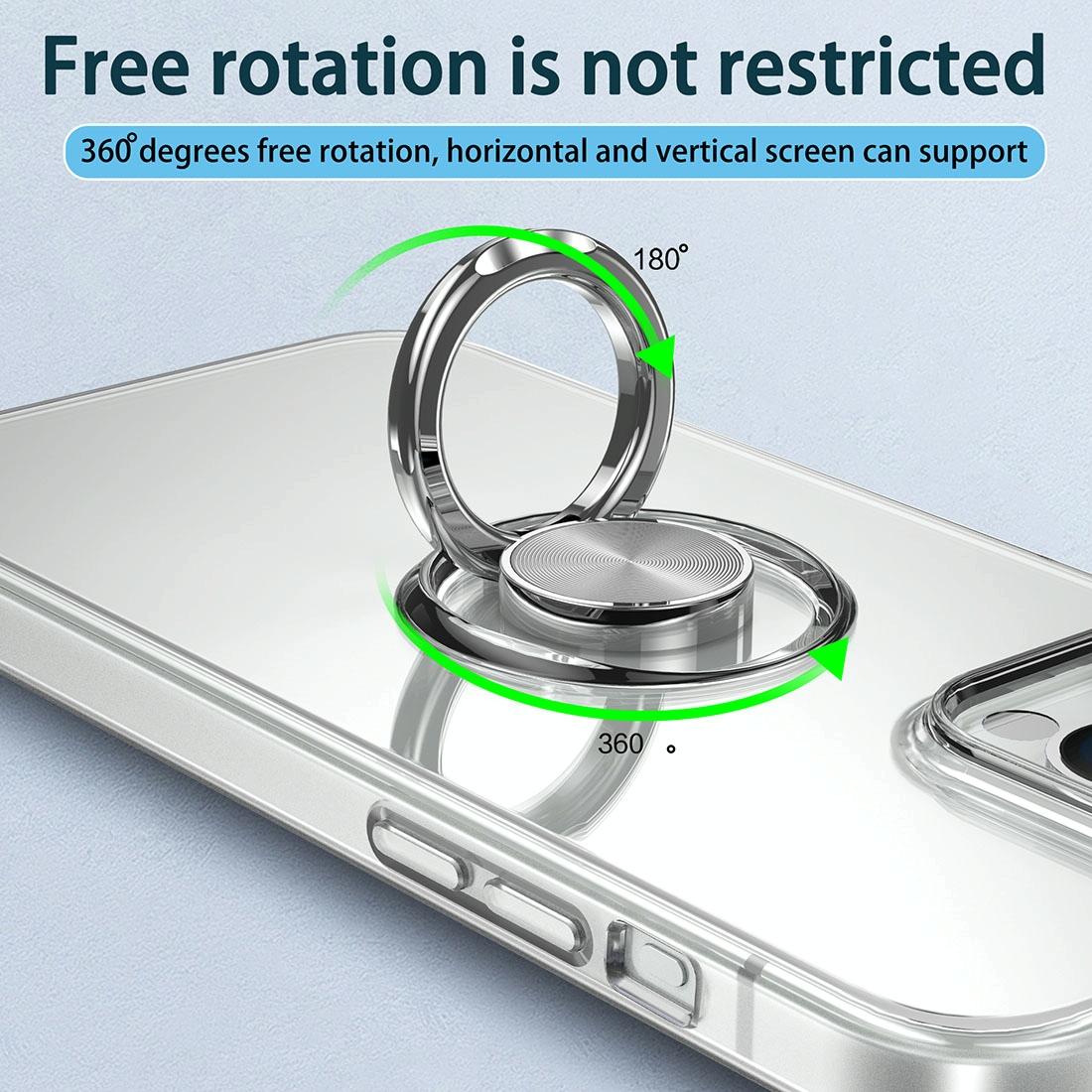Tpu Phone Case with Ring Holder for Iphone 15 - Slim & Secure 5