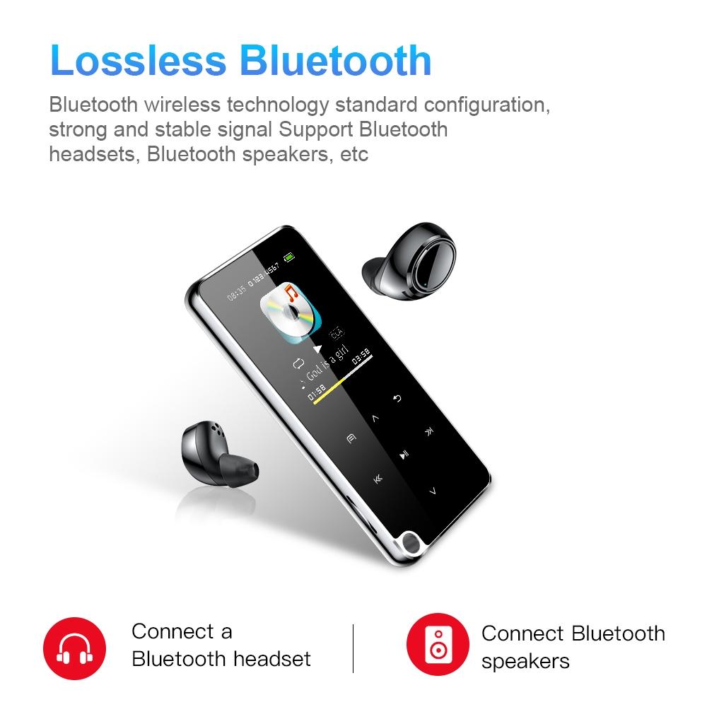 Portable Bluetooth Mp3 Player 32Gb Capacity Black 15