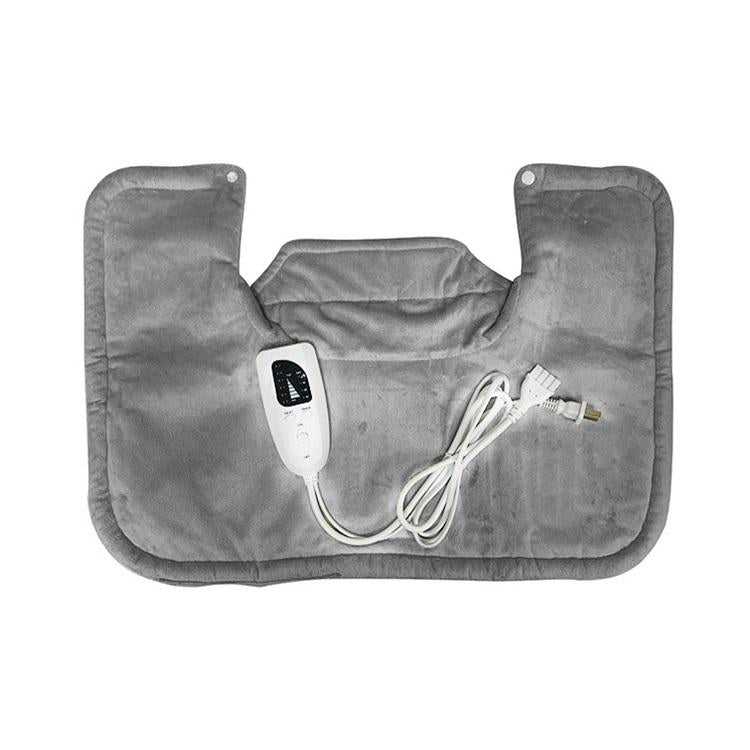 Electric Heated Shawl For Neck & Back Au Plug - Creamy-White 4