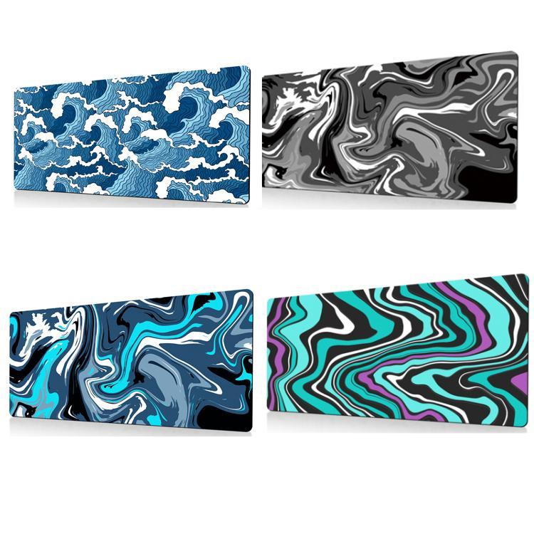 Abstract Gaming Desk Mat 300 X 600 X 2Mm - Abstract Fluid 2 - 400X900X2Mm 3