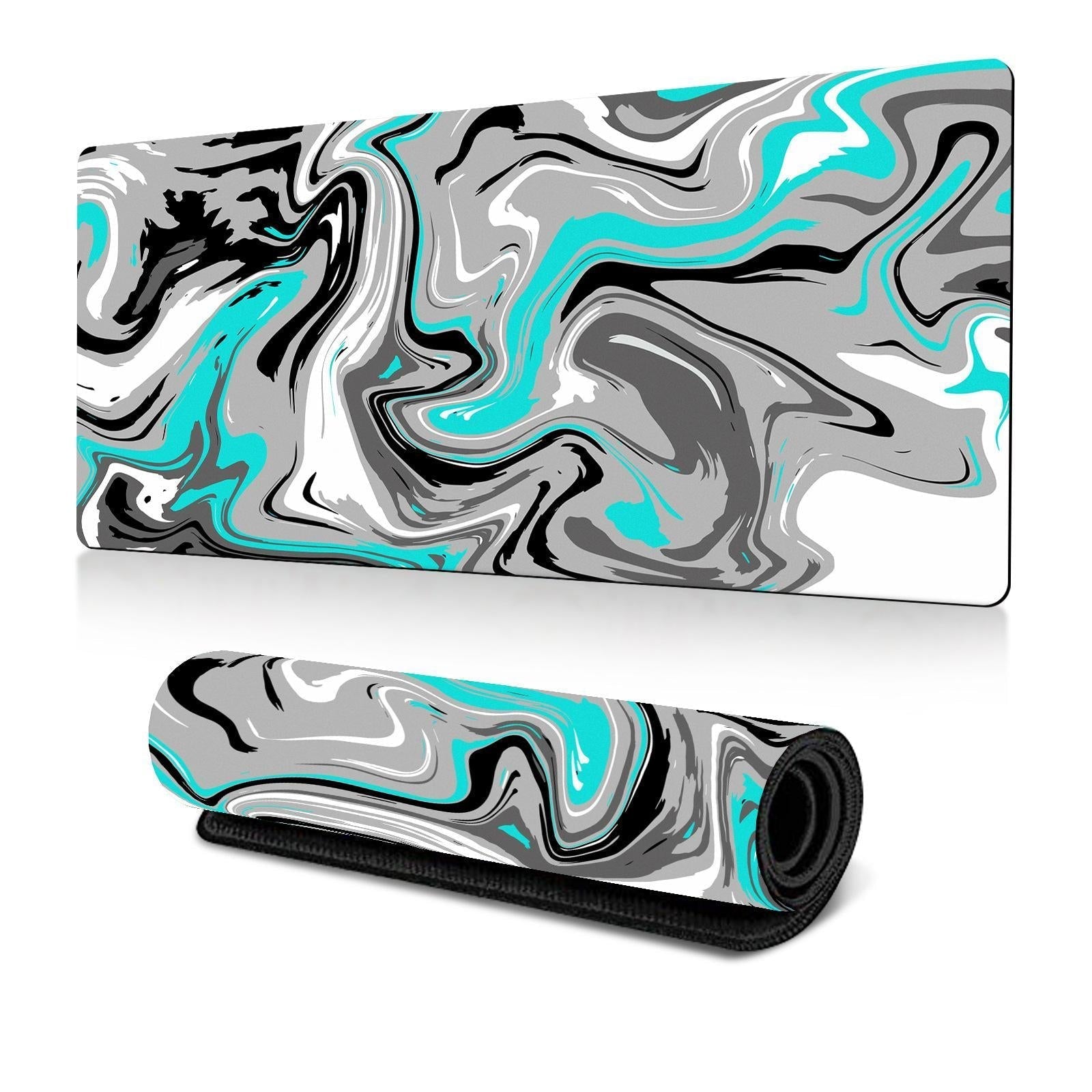 Abstract Gaming Desk Mat 300 X 600 X 2Mm - Abstract Fluid 2 - 400X900X2Mm 14