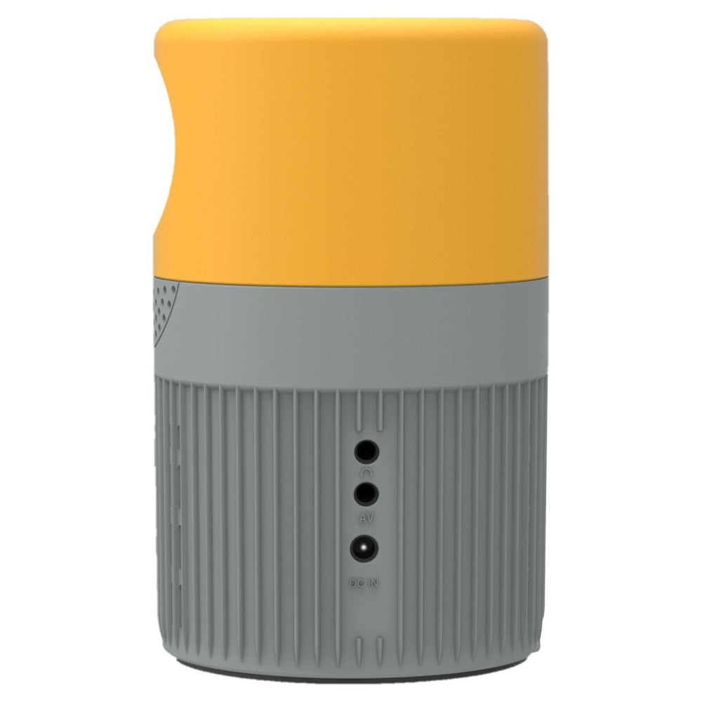 3000 Lumens Mini Projector With 100 Inch Screen - Grey Yellow 11