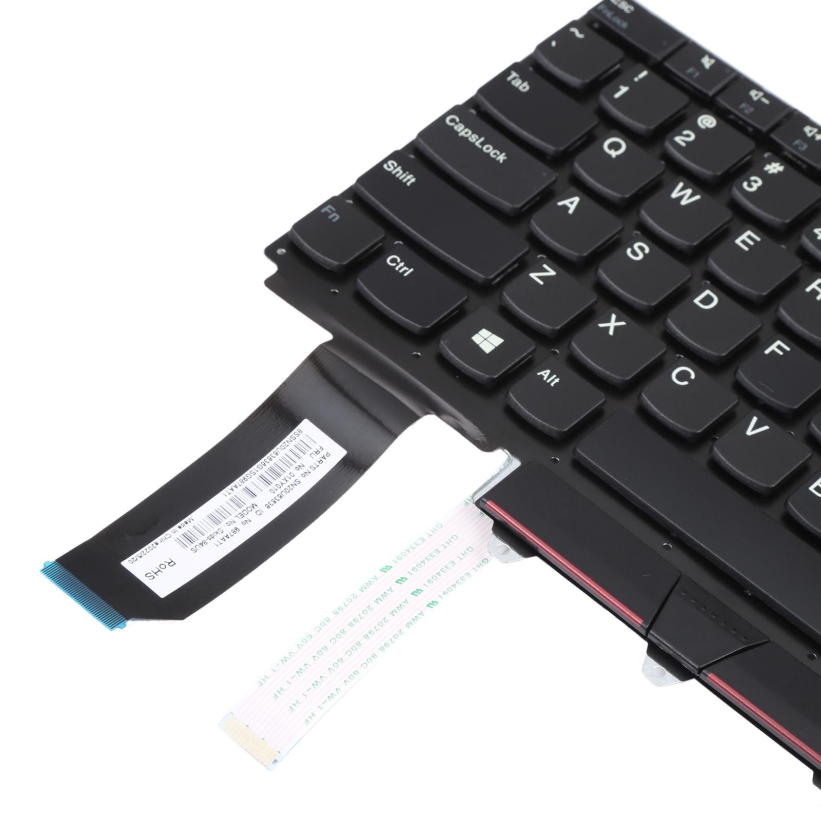 Lenovo Thinkpad E14 Gen 1 / 2 Keyboard with Trackpoint - Black 6